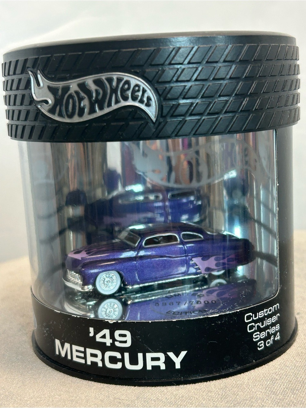 Hot Wheels '49 Mercury diecast car from Custom Cruiser Series NIB collectible